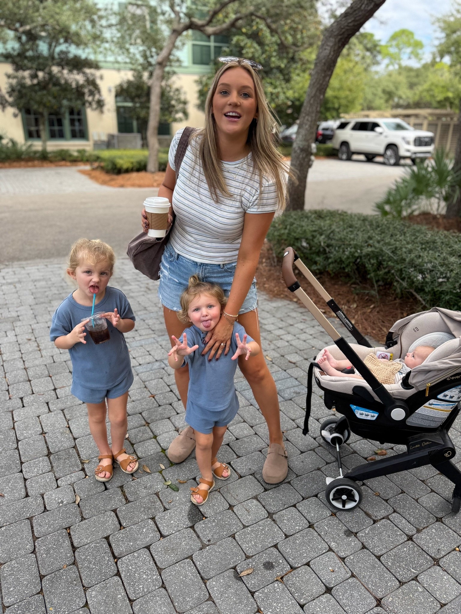 Working with what we got for family photos 🤣 the girls sets are @emersyn.roo on Instagram! 

#LTKfamily #LTKstyletip