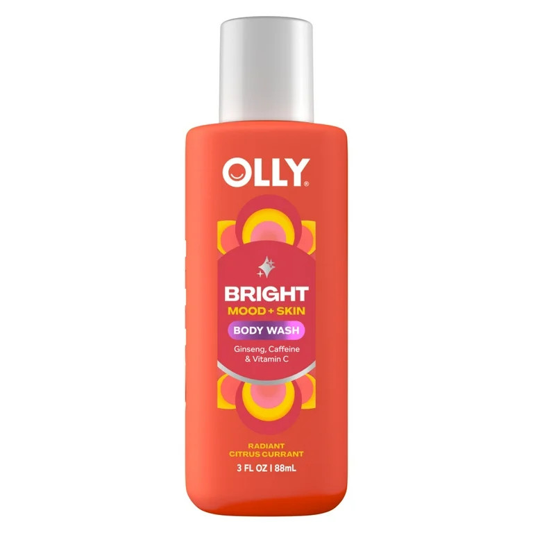 OLLY Body Wash Bright with Vitamin C, 3 fl oz | Walmart (US)