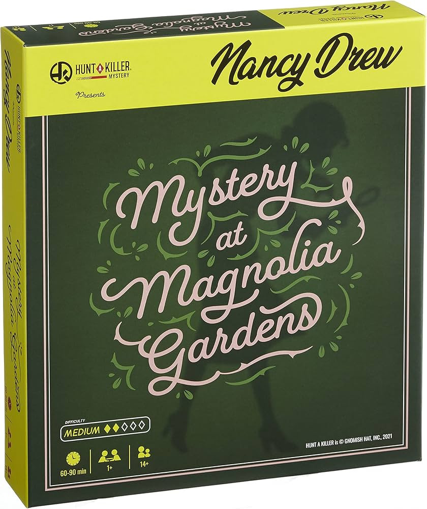 Hunt A Killer Nancy Drew - Mystery at Magnolia Gardens, Immersive Murder Mystery Game, Examine Ev... | Amazon (US)