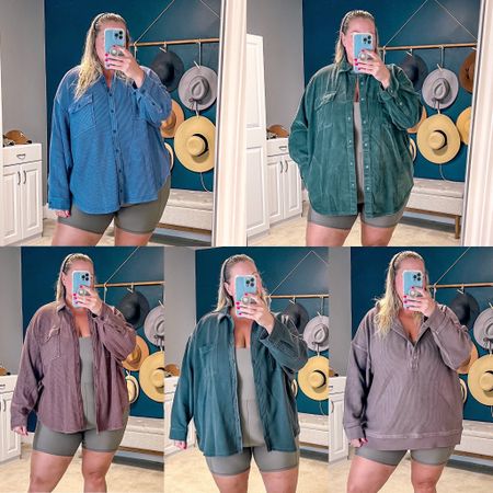 LTK Sale!!! 

Get 25% off site-wide!! These shackets are must haves for fall and they have so many to choose from! I wear the XXL 

Fall jacket | shacket | fall outfit | on sale | discount | aerie | American Eagle | fall fashion 

#LTKover40 #LTKSale #LTKsalealert