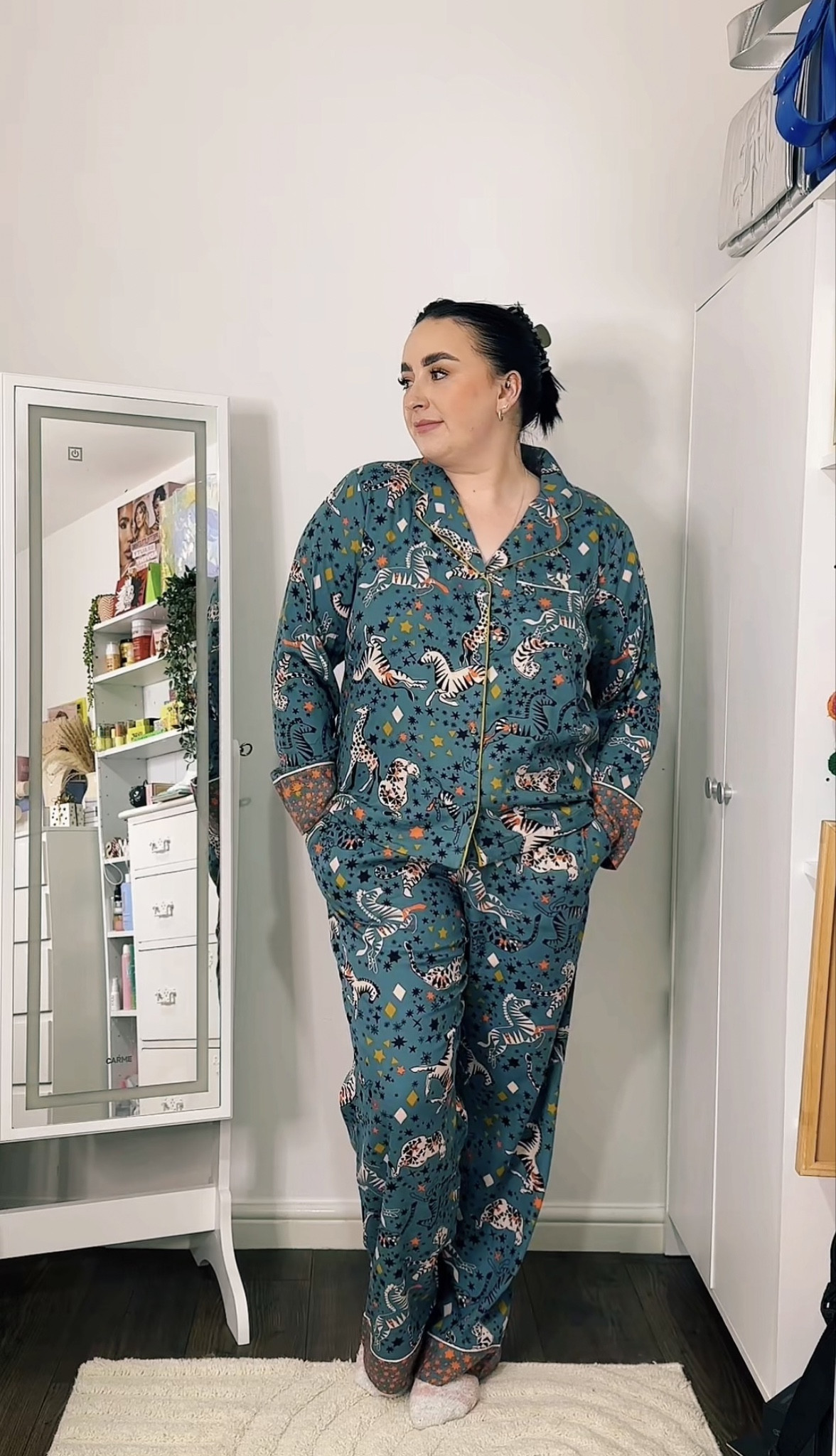 The most perfect Christmas Pyjamas 😍 honestly so comfortable and the most beautiful print! 

#LTKplussize #LTKfindsunder100 #LTKSeasonal