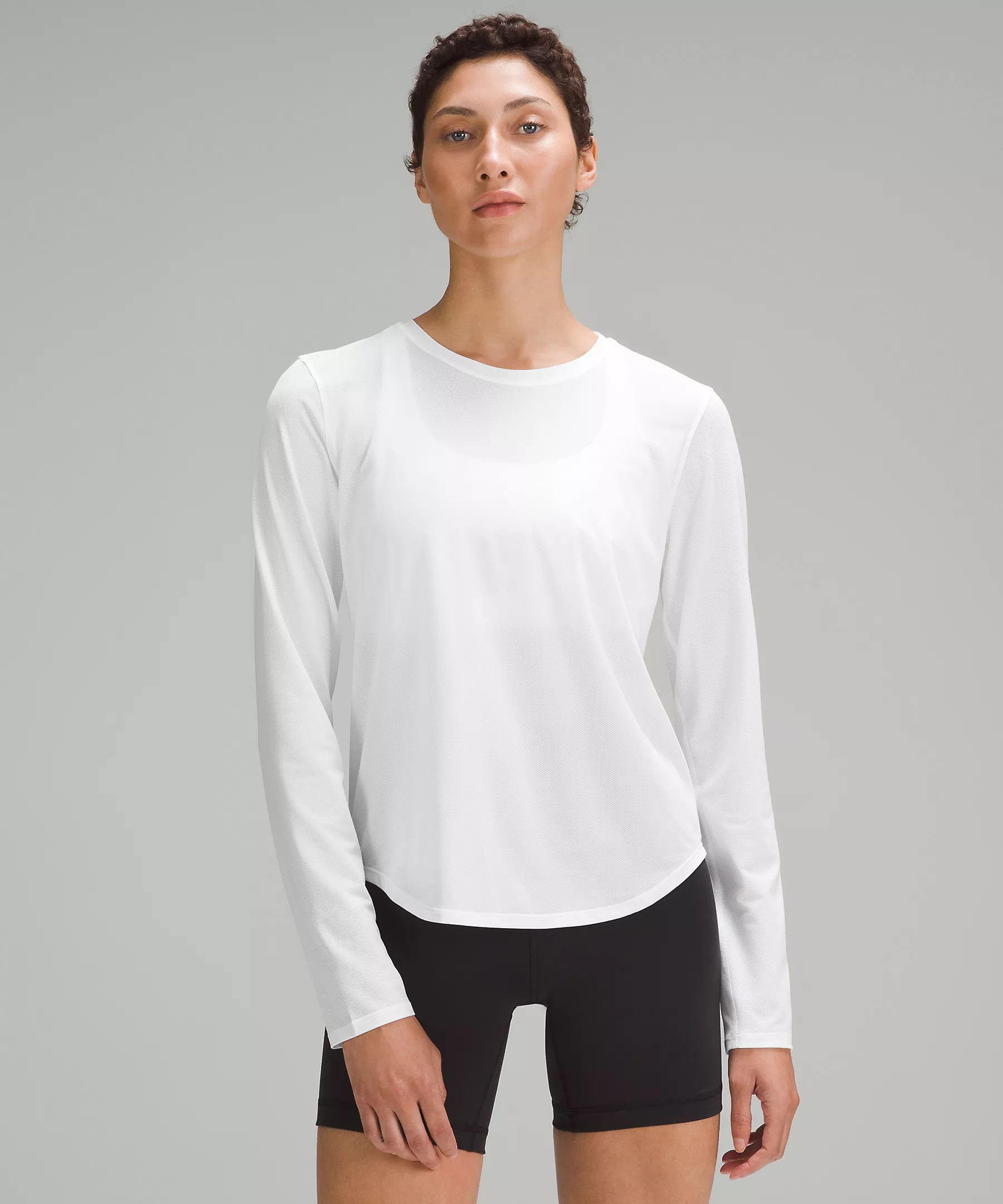 High-Neck Running and Training Long-Sleeve Shirt | Lululemon (US)