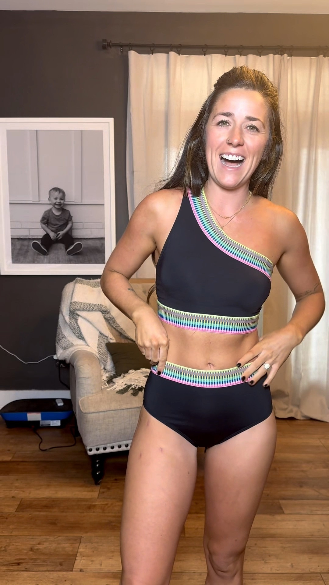 Trying on all the swim so you don’t have to 


