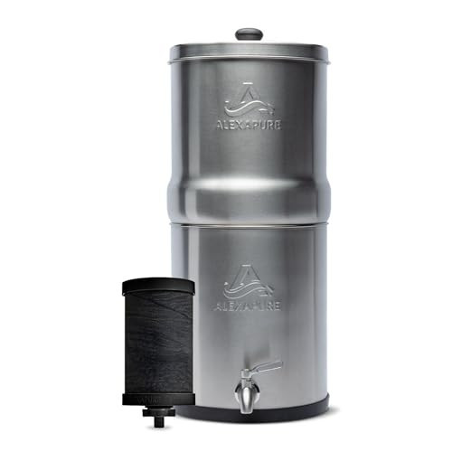 Alexapure Pro Stainless Steel Water Filtration System - 200 Gallon Capacity | Amazon (US)