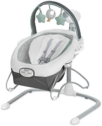 Graco Soothe 'n Sway LX Baby Swing with Portable Bouncer, Derby | Amazon (US)