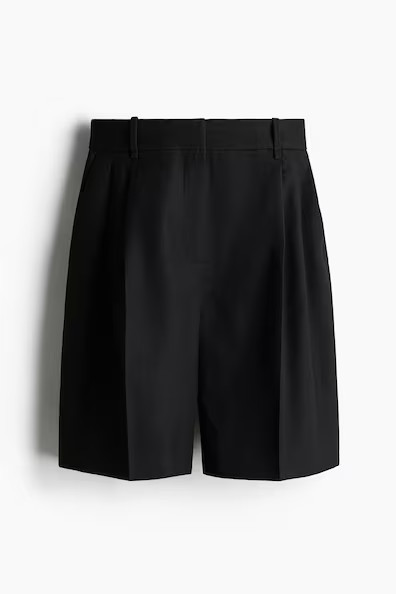 H & M - Bermuda Shorts - Black | H&M (US + CA)