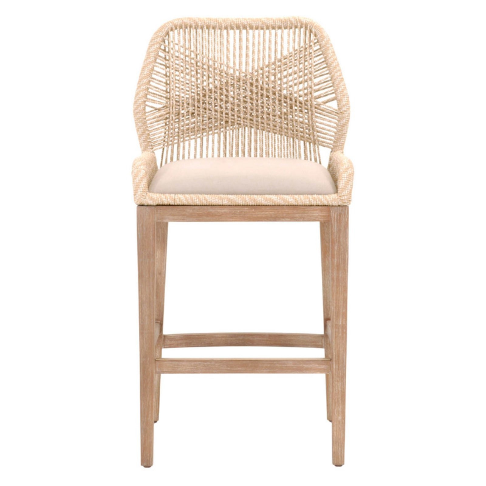Orient Express Furniture Loom Barstool | Hayneedle