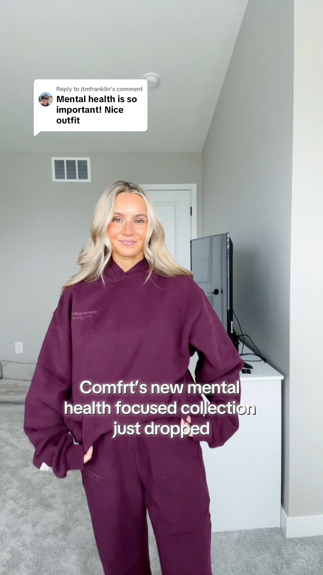 Obsessed 💜 #comfrt #loungeset 

#LTKSaleAlert