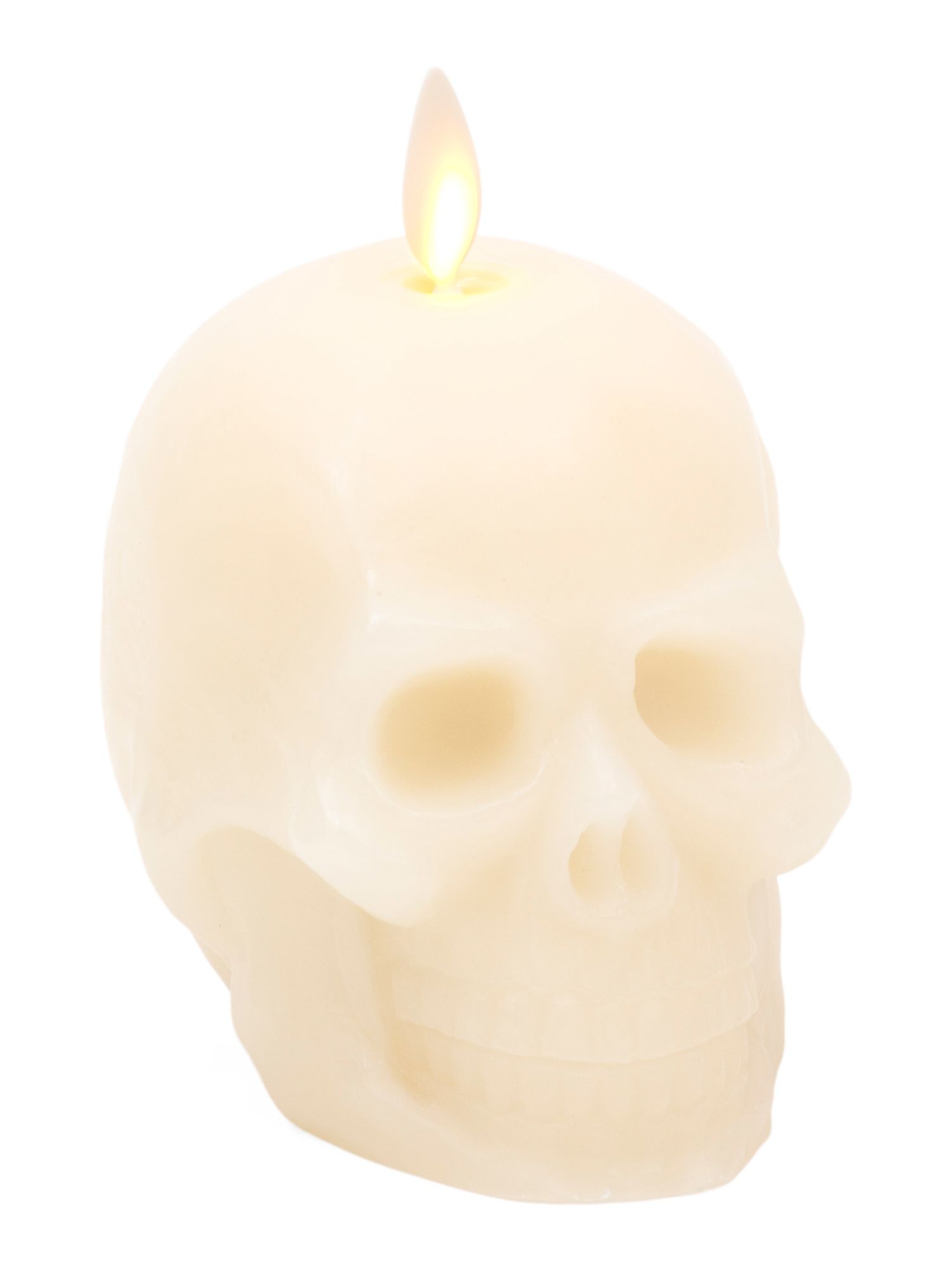 Led Skull Moving Flame Candle | TJ Maxx