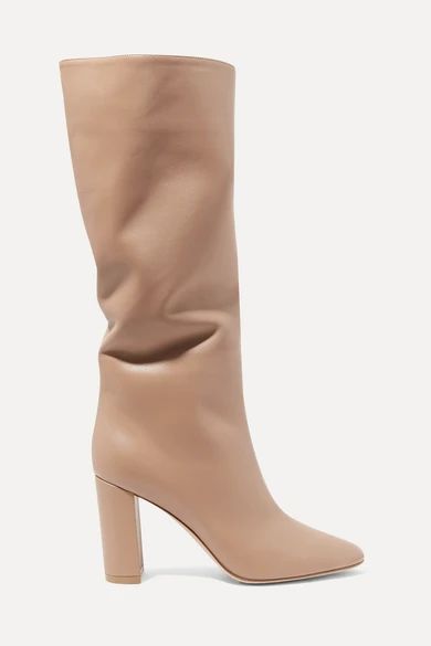Laura 85 leather knee boots | NET-A-PORTER (US)