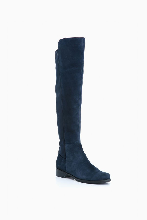 Navy Suede Waterproof Velma Boots | Tuckernuck