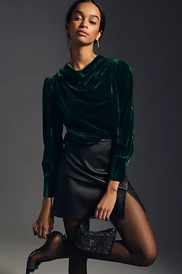 BTFL-life Velvet Pullover | Anthropologie (US)