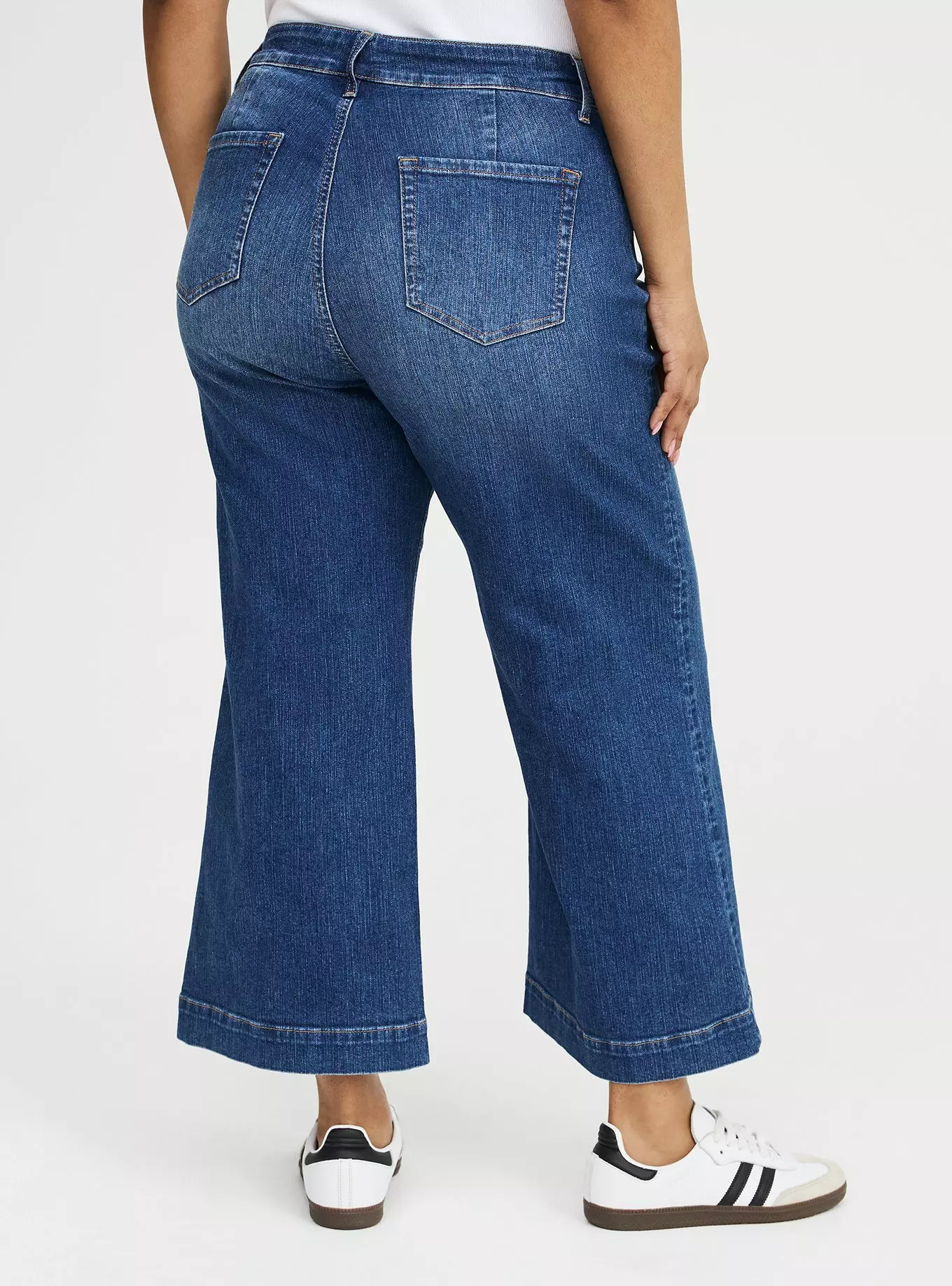 High-Rise Wide-Leg Ankle Jean | Torrid (US & Canada)