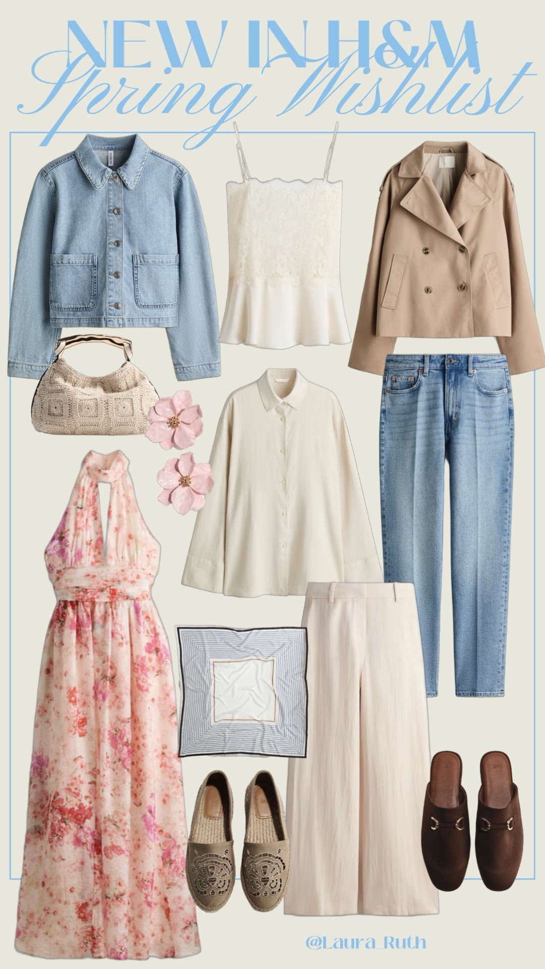 Fresh spring arrivals at H&M 🌿 think light layers, floral dresses, denim staples & neutral tailoring, perfect for weekend outfits, brunch dates & spring weddings 💐

#LTKspring #LTKwedding #LTKuk