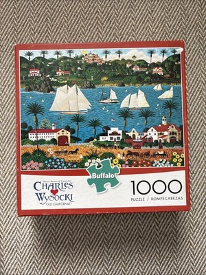 Charles Wysocki Buffalo Games Jigsaw Puzzle Old California 1000 Peices | eBay US