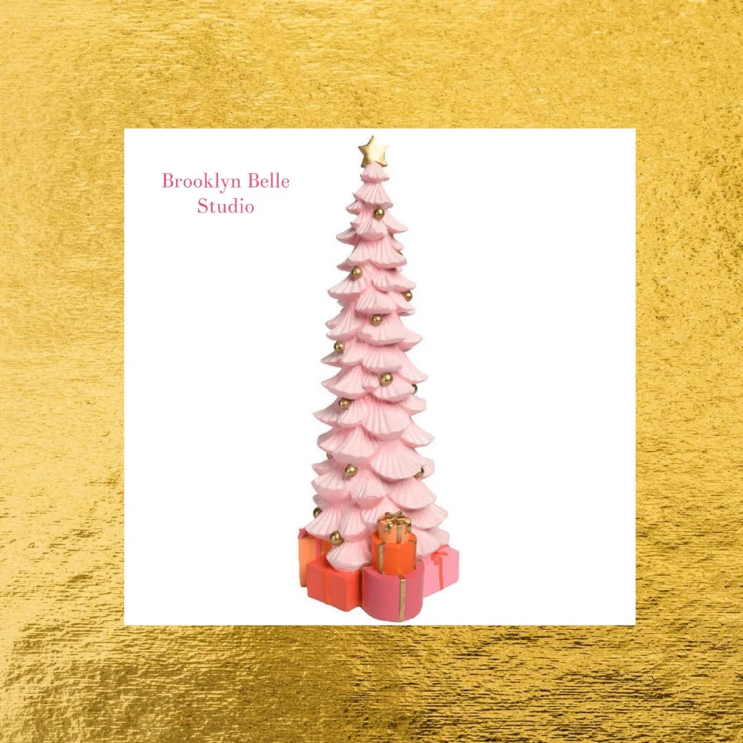 21 Pink Christmas Tree Decor Pink and Gold Christmas Decor - Etsy | Etsy (US)