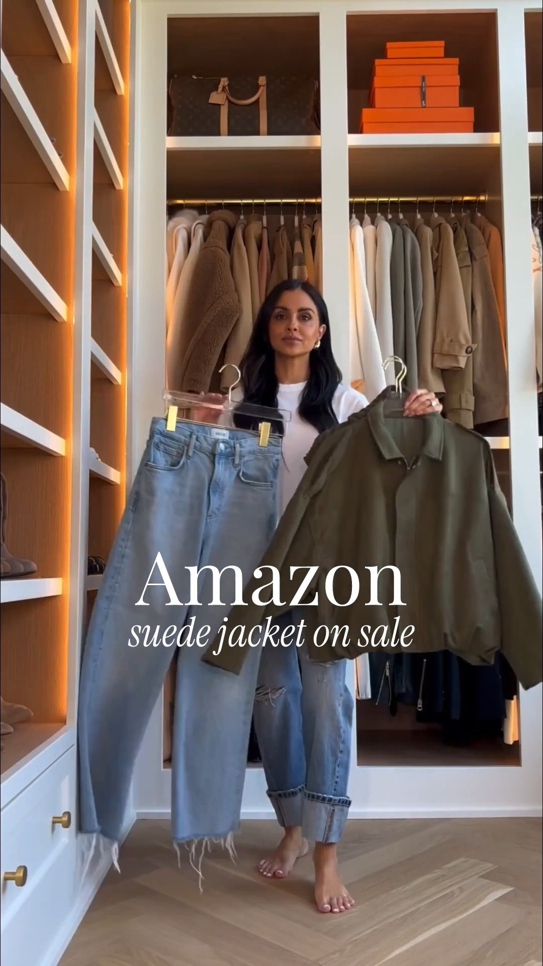 Styling the viral Amazon bomber jacket for Spring. This jacket is a perfect neutral for the season, easy to layer, and dress up or down. 

Amazon Jacket - Wearing an XS
Frame Raw Hem Jeans - Wearing a 24, runs TTS

Miamiamine Amazon viral bomber jacket Spring outfit inspiration capsule wardrobe pieces affordable fashion finds luxe looks for less daily wear chic style elevated basics


#LTKPetite #LTKOver40 #LTKootd