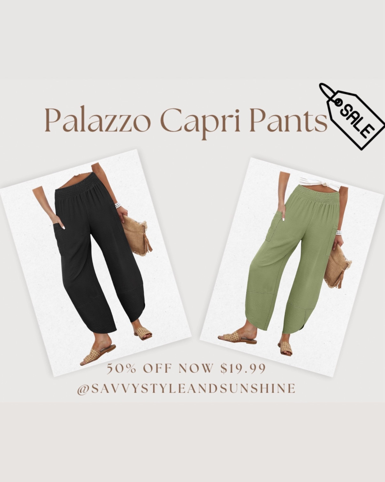 Grab the for your spring outfits 2026, beach vacation outfits or your spring break vacation! Such a great deal and you can even wear them to work. I wear a medium 

#LTKTravel #LTKOver40 #LTKSaleAlert