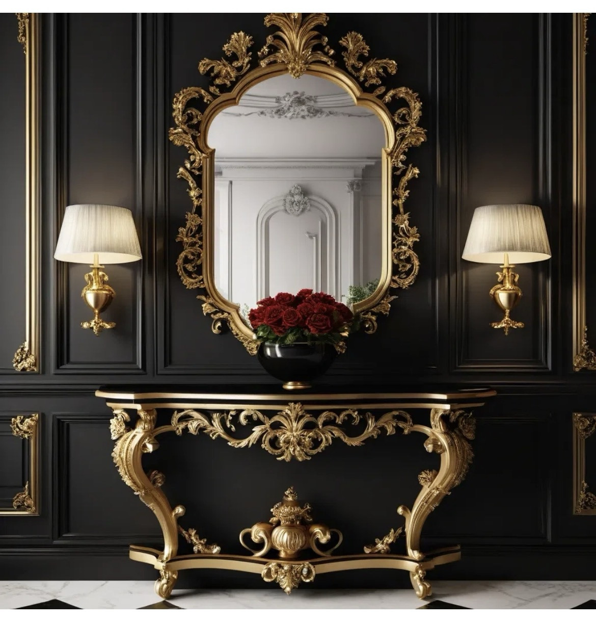 First Impressions Set in Marble and Crystal

This is the entrance where guests pause before saying hello. Where crystal chandelier meets marble floors. Where brass accents coordinate to create that grand entrance everyone remembers. Complete this first impression with these pieces.

#LTKhome #LTKstyletip #LTKfindsunder100 #LTKsalealert #LTKfamily #LTKrefresh #LTKseasonal #entrywaydecor #chandelier #luxuryentryway #frontentrydecor #foyerdecor #consoletable #entrywaymirror #crystalchandelier #statementlighting #entrywaystyling #foyer #firstimpressions #elegantalchemist #grandentrance #marblefloor #entrancedecor #luxuryhome #entrywaygoals