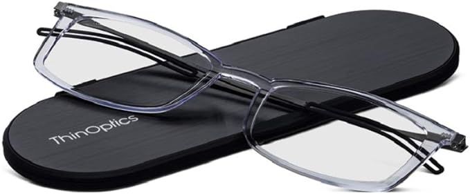 ThinOptics Frontpage Brooklyn Reading Glasses + Milano Aluminum Case | Amazon (US)