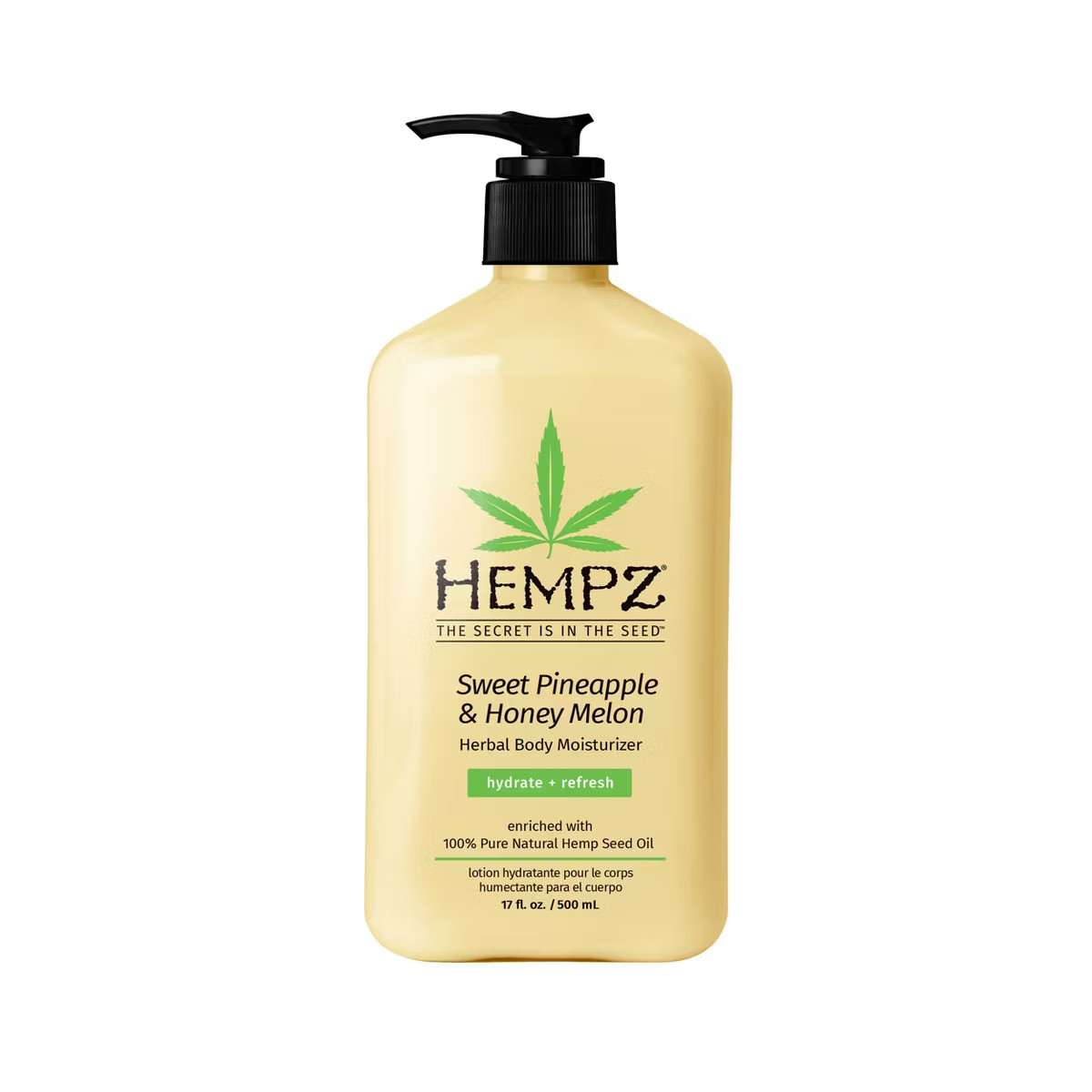 Hempz Moisturizing Body Lotion - Sweet Pineapple & Honey Melon - 17 fl oz | Target