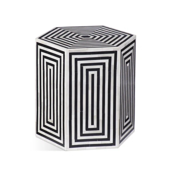 Una 18'' Tall Block End Table | Wayfair North America