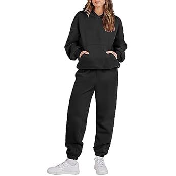Women’s 2 Piece Outfot Hoodies Sweatshirt Tracksuit  | Amazon (US)