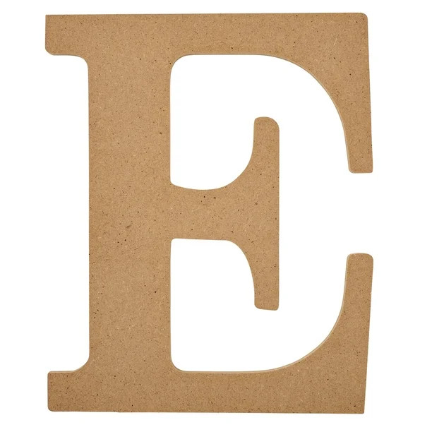 Wood Letter 8", E | Walmart (US)