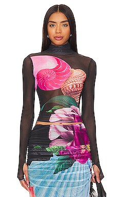 AFRM Zadie Top in Surreal Shells from Revolve.com | Revolve Clothing (Global)