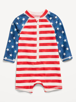 Swim Rashguard Bodysuit for Baby | Old Navy (US)