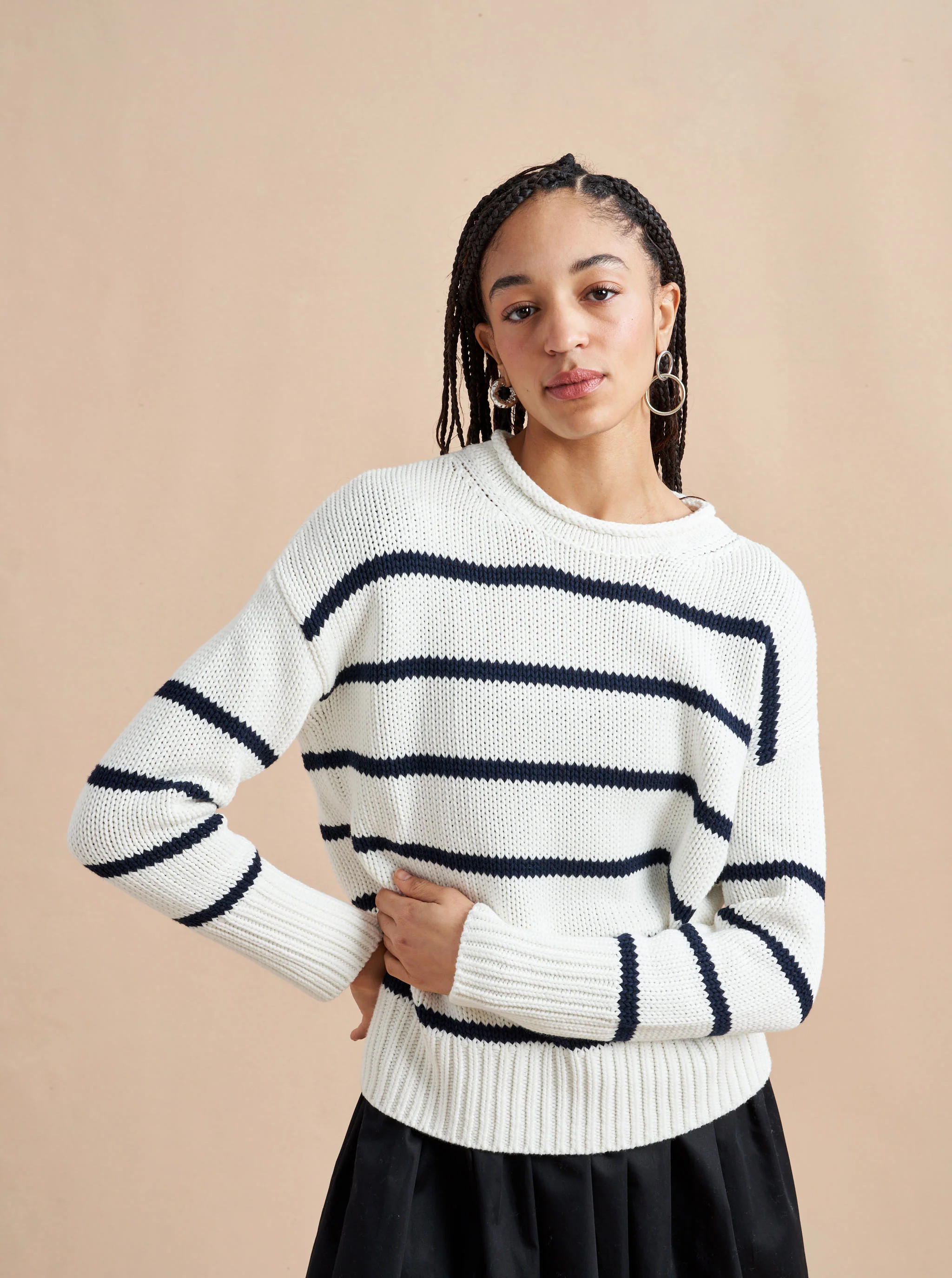 Marina Sweater Stripe | La Ligne NYC | La Ligne