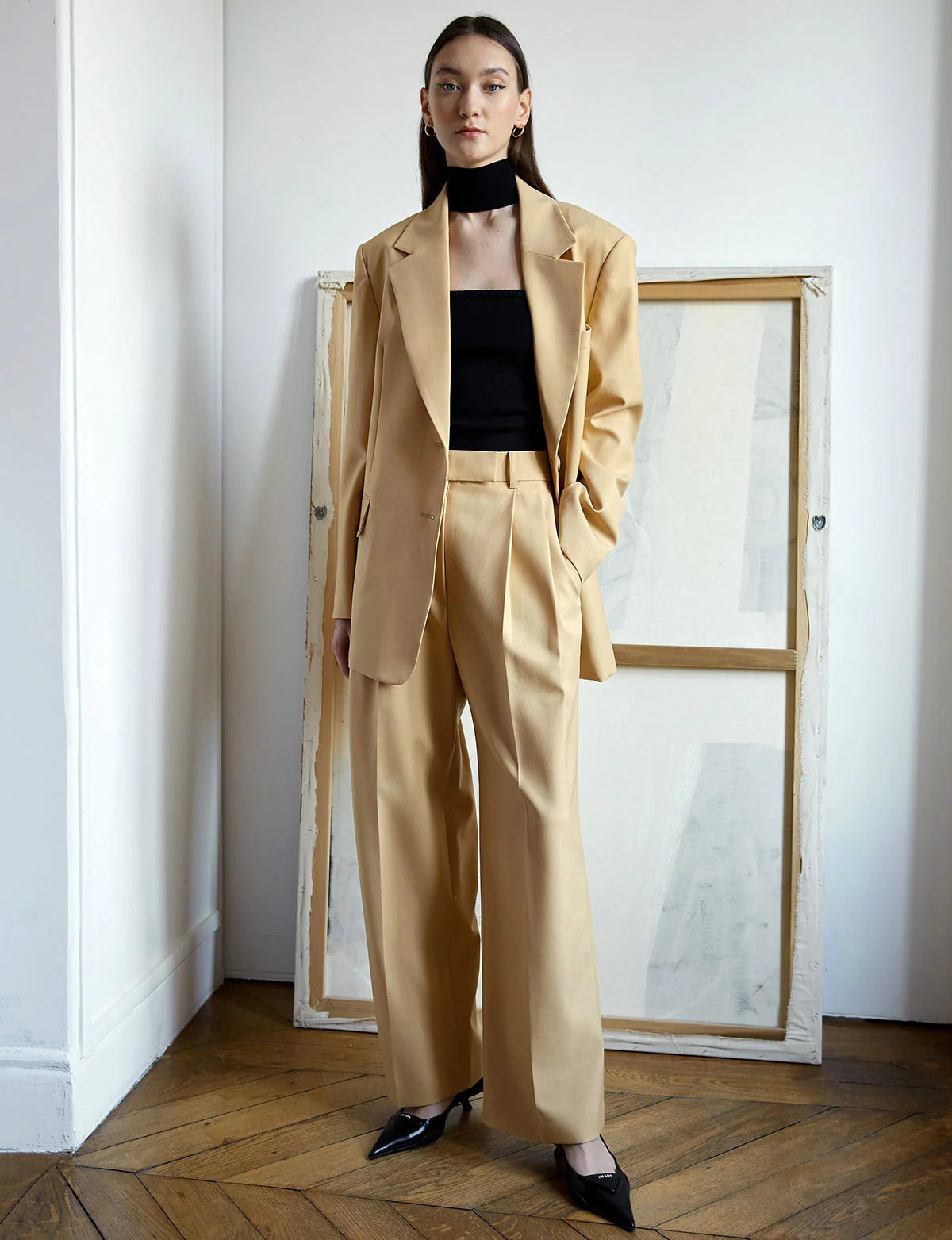 Bailey Wide Leg Pants | Pixie Market