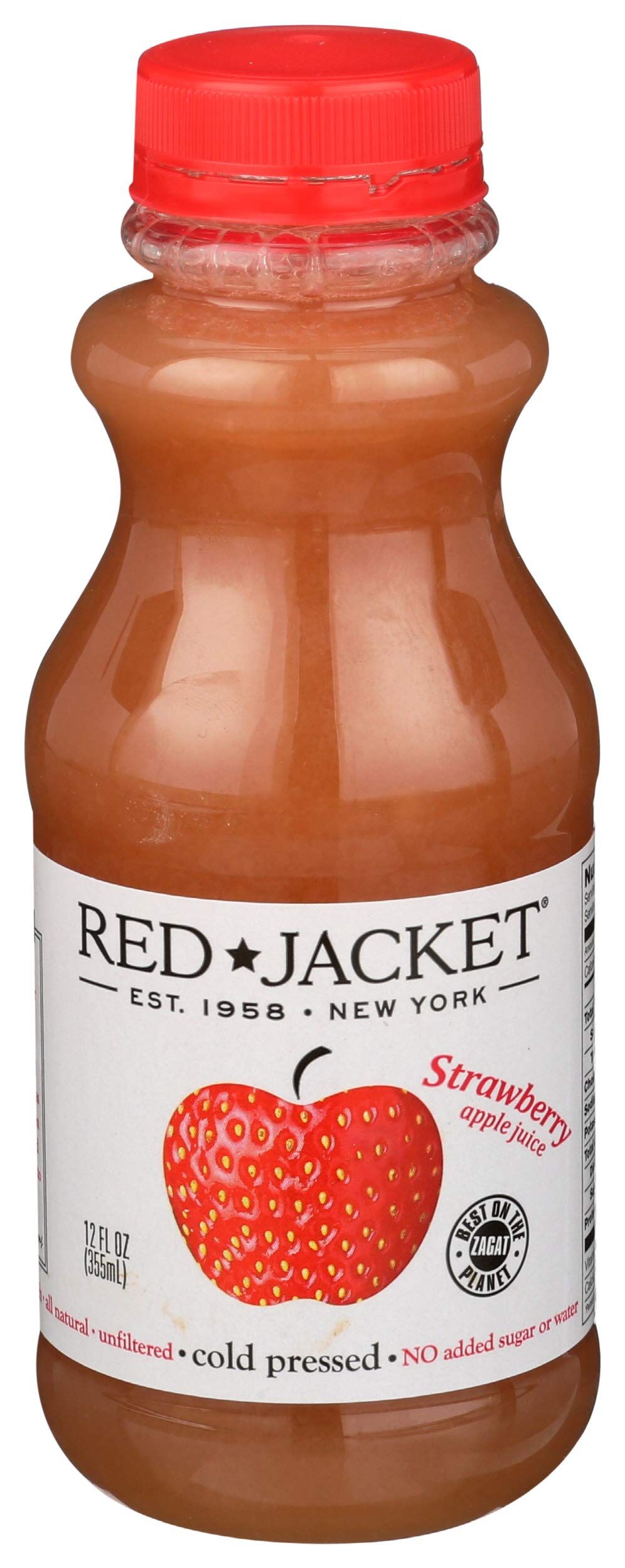 Red Jacket Strawberry Apple Juice, 12 oz | Amazon (US)
