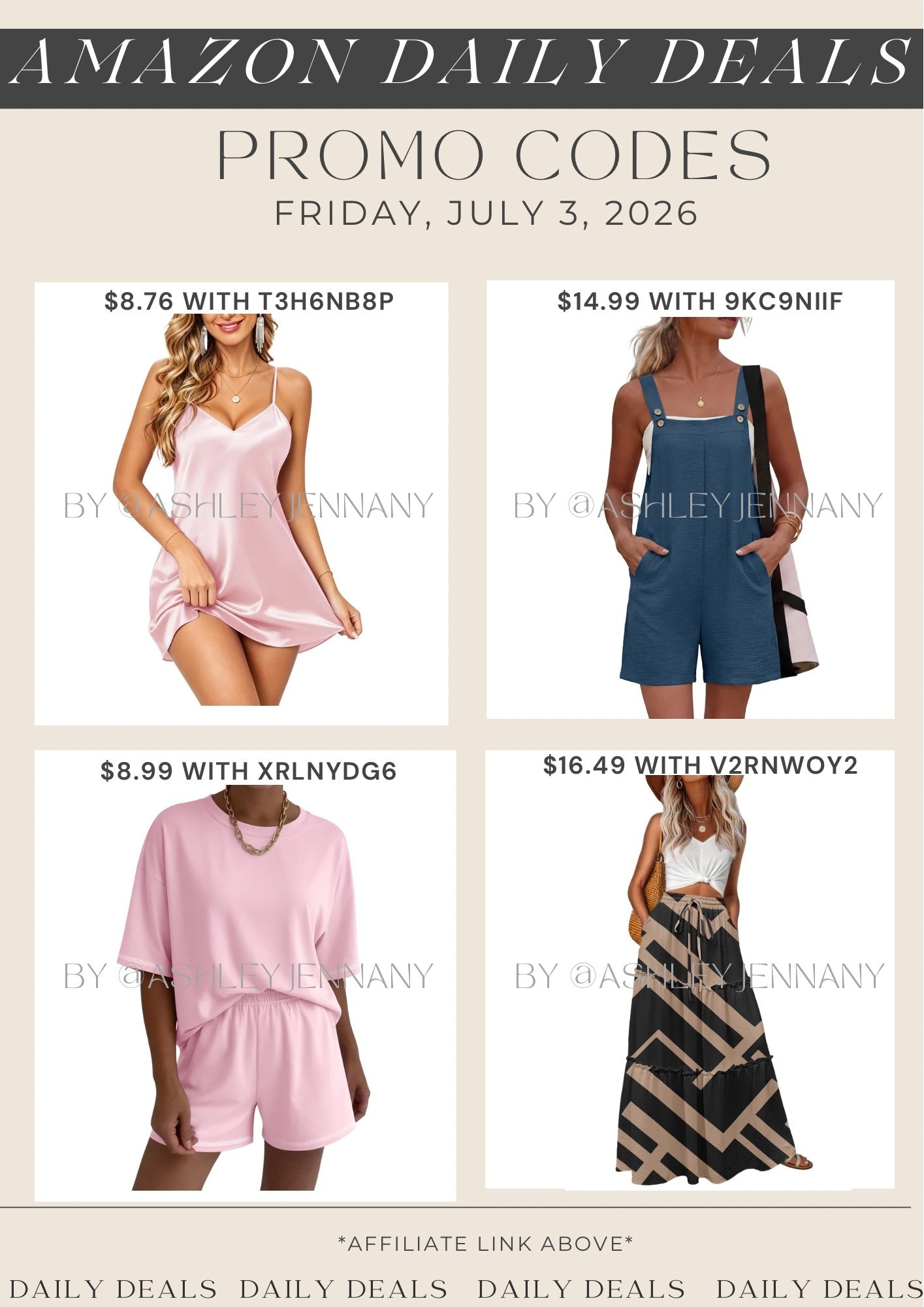 Amazon deals

#LTKSaleAlert #LTKMidsize #LTKootd