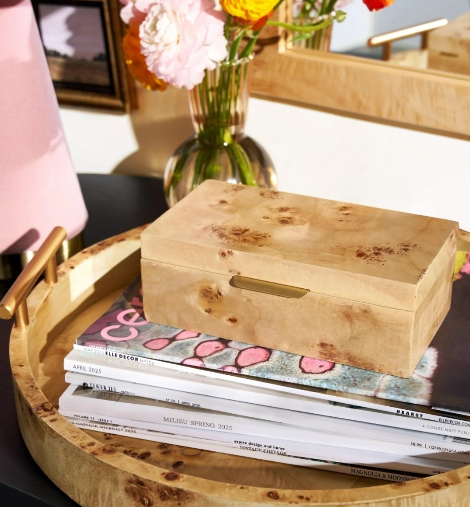 $16 burled wood box 😍 #decor

#LTKHome #LTKSaleAlert #LTKSeasonal