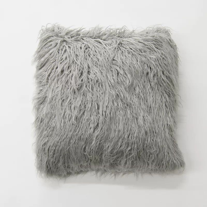 Robichaud Faux Fur Throw Pillow | Wayfair North America