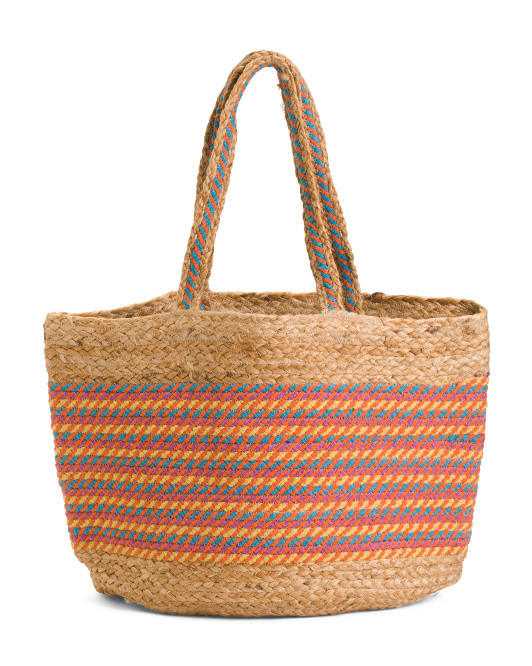 Jute Tote | TJ Maxx
