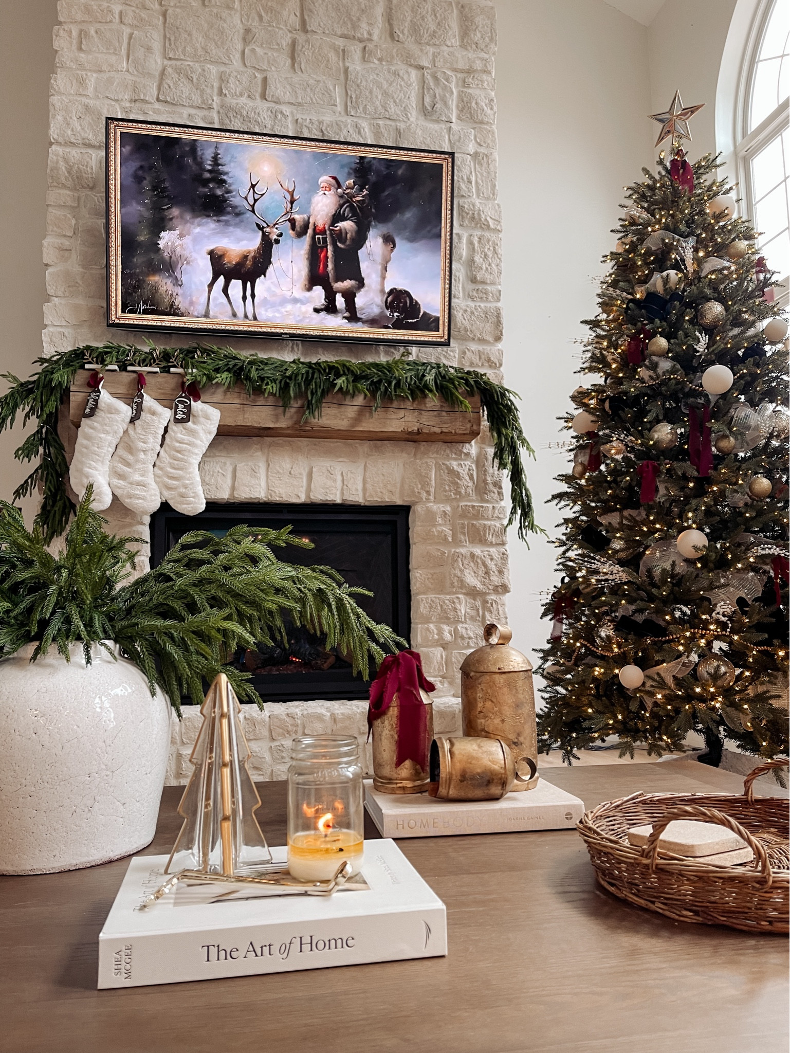 Norfolk pine is back in stock! This sells out so fast every year. Always great to buy early & store away until Christmas time! 

#LTKFindsUnder50 #LTKHome #LTKSeasonal