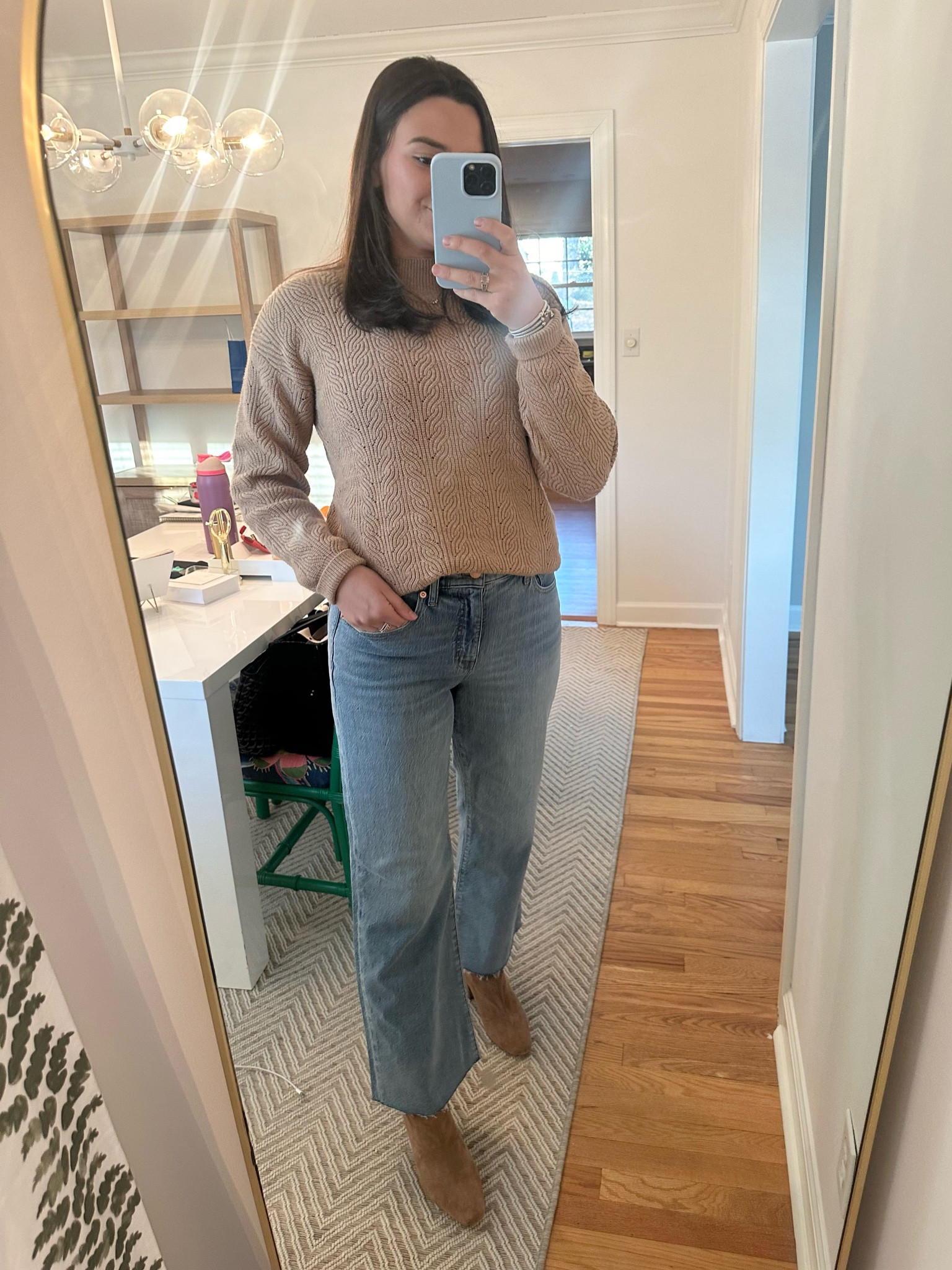 Jeans, high rise jeans, casual outfit, winter outfitt

#LTKStyleTip #LTKSeasonal #LTKWorkwear