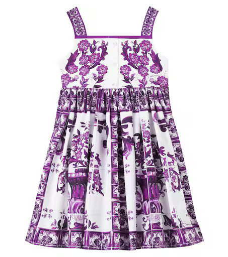 Majolica cotton poplin dress | Mytheresa (US/CA)