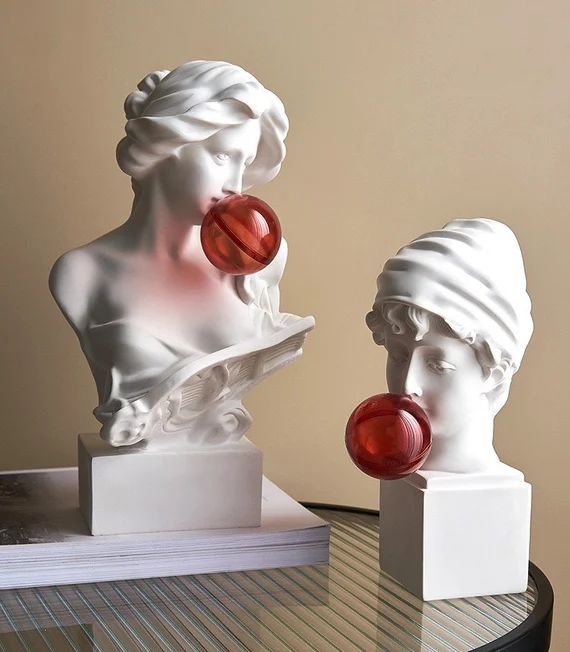 22cm Resin Greek Mythology Figurines Bubble David Gypsum | Etsy | Etsy (US)