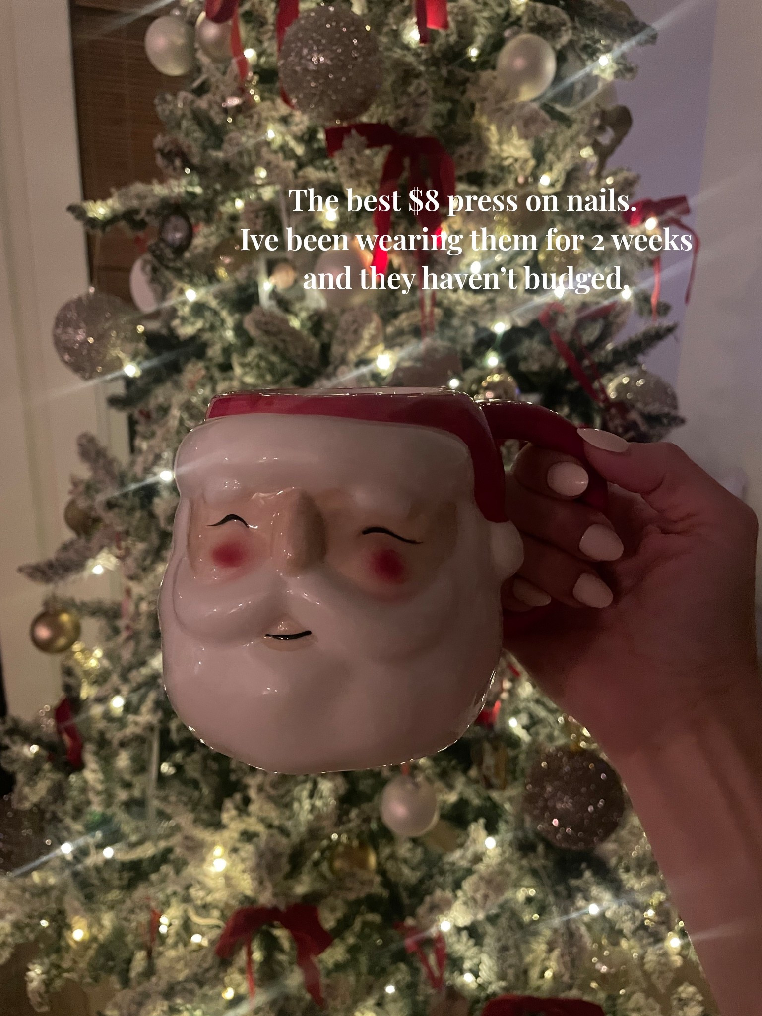 Press on nails that last. I’ve had these on for two weeks and they haven’t budged. They come in lots of different colors and shapes.❤️

#LTKmomlife #LTKSaleAlert