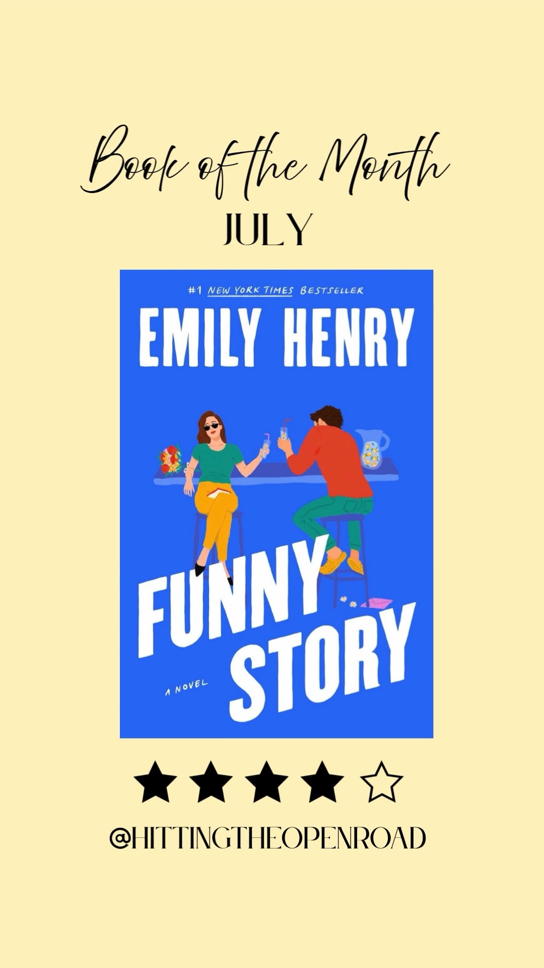 This was a fun summer read. Emily Henry does such a great job creating characters you can’t help but root for. It wasn’t really my favorite, but I still really enjoyed it and would definitely recommend it to fans of contemporary romance. #ltkreads #summerreading