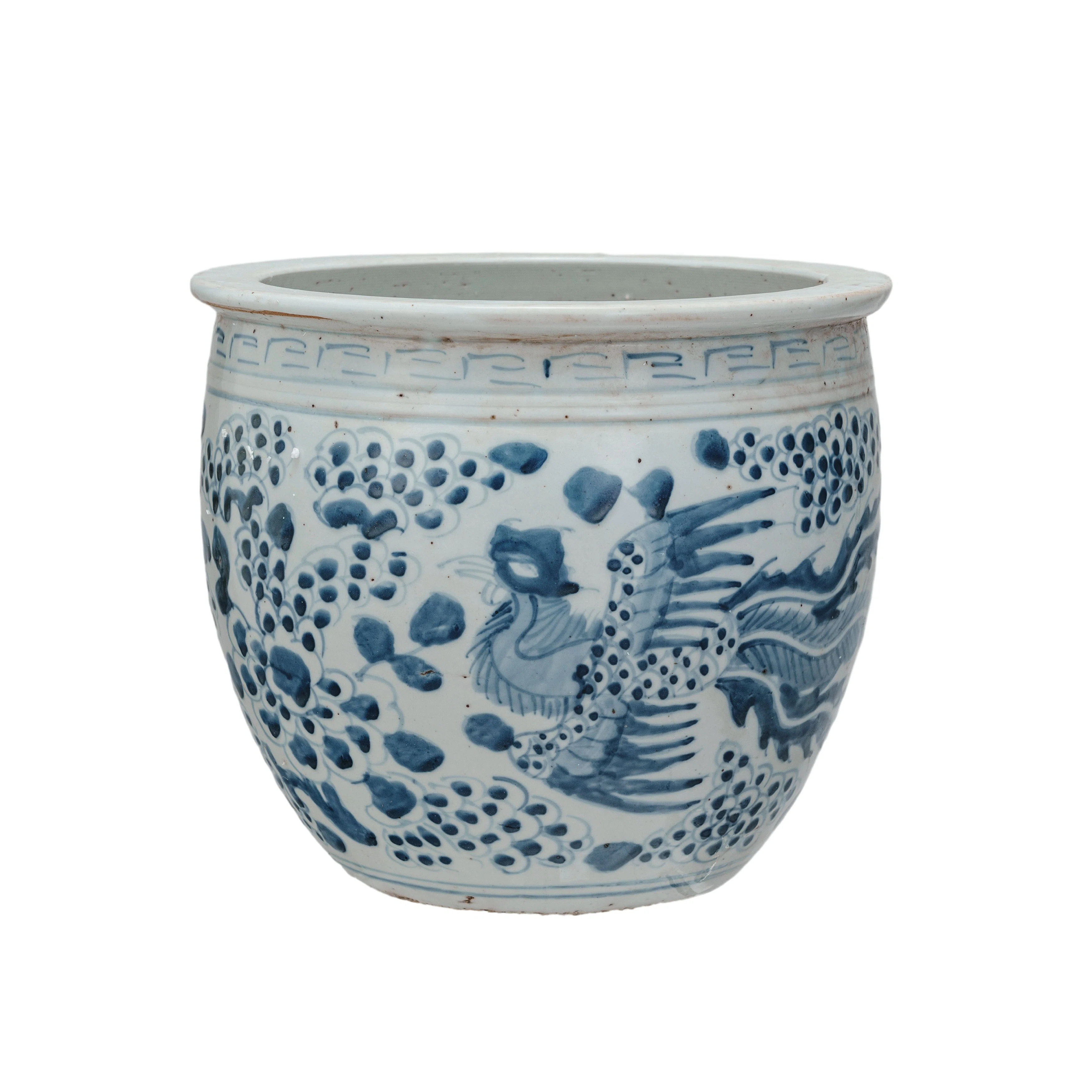 Vintage Phoenix Hand-Painted Porcelain Planter Vase | Wayfair North America