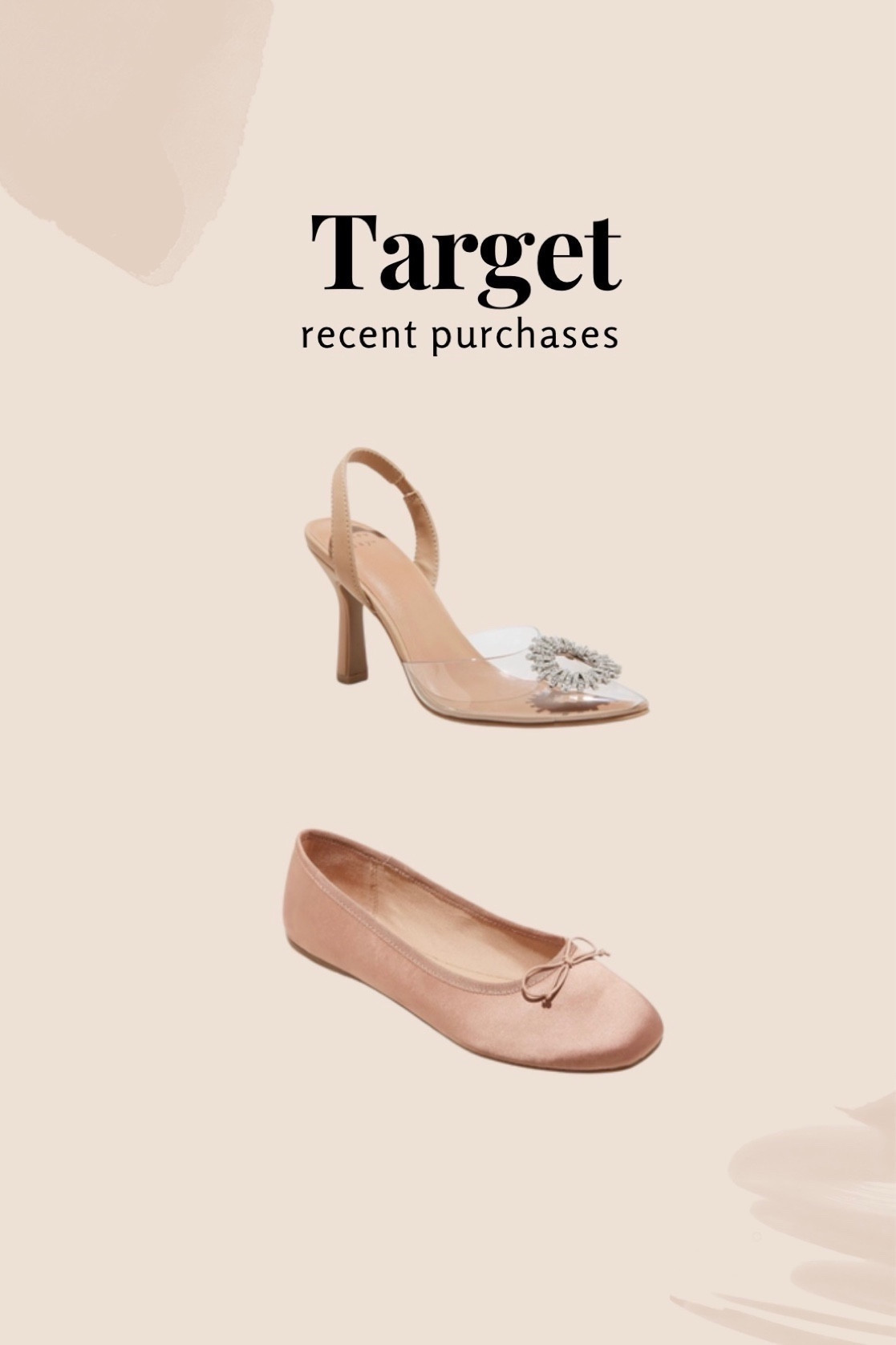 My recent Target order! Perfect event shoes. Love the champagne color of these flats that you can also wear with jeans and a knit sweater ❤️ so cozy! 


Sparkle heels
Sparkle shoes
Clear heels
Christmas heels
Christmas shoes
Christmas flats
Flat holiday shoes
Flat event shoes
Target
Target footwear 

#LTKshoecrush #LTKHoliday #LTKmidsize