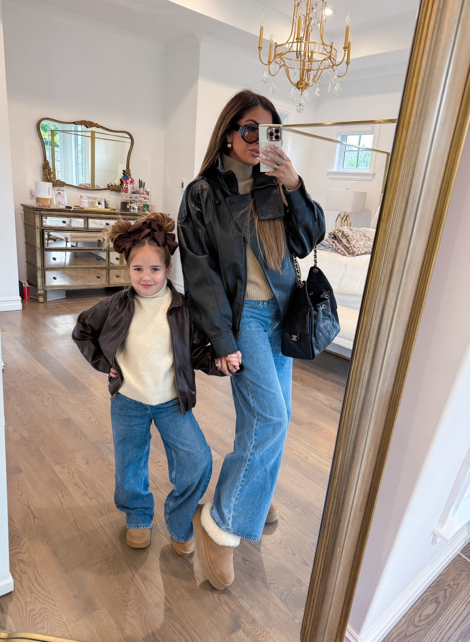 Matching with my bestie girl! I’m wearing a size small in this sweater & jacket! 

Fall outfits, Fall fashion, Jacket, Faux Leather Jacket, Boots, Booties, Uggs, Jeans, Mini Me, Emily Ann Gemma


#LTKSeasonal #LTKGiftGuide #LTKHoliday