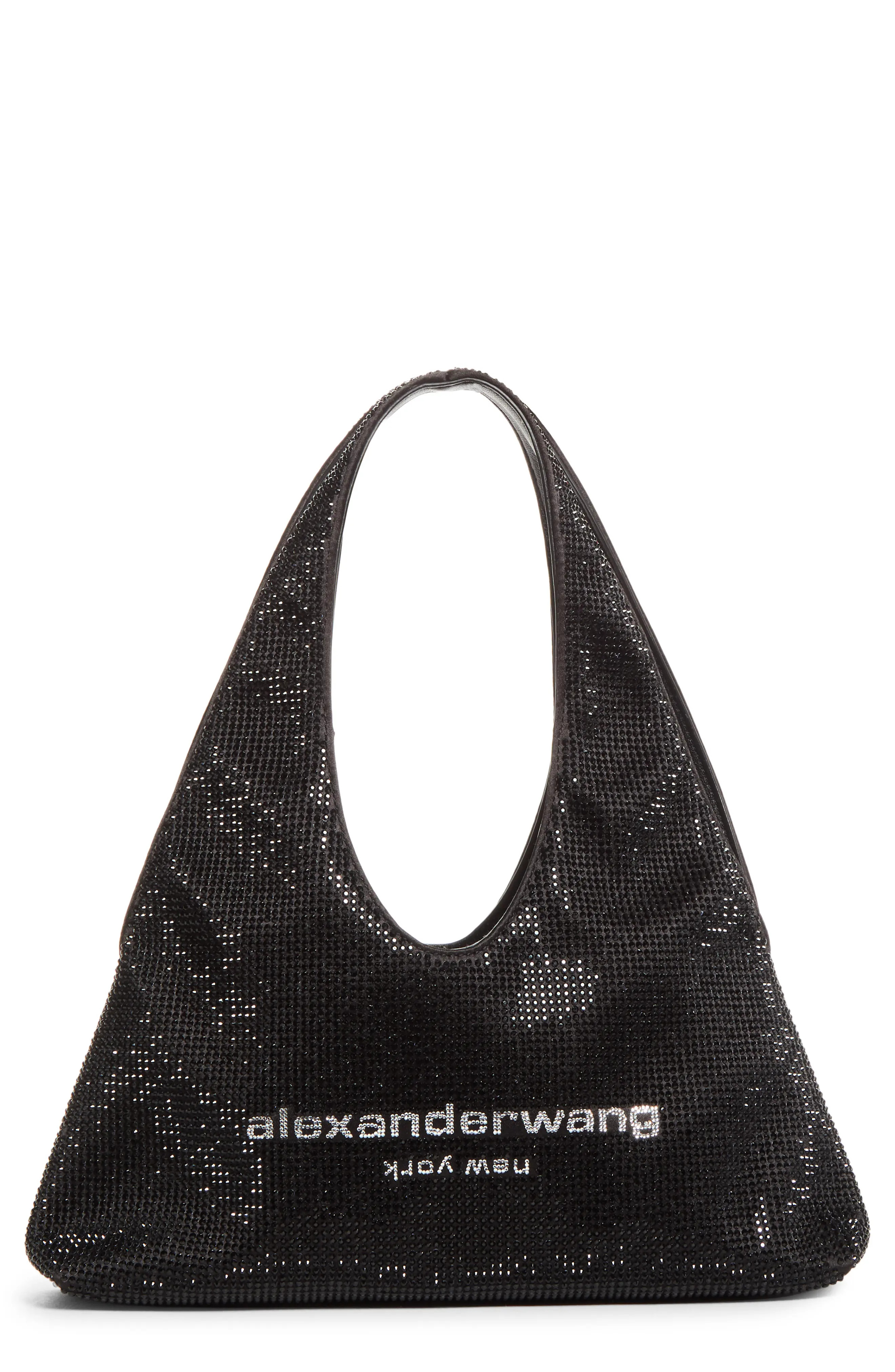 Alexander Wang Pike Mini Crystal Hobo Bag (Women) | Nordstrom | Nordstrom