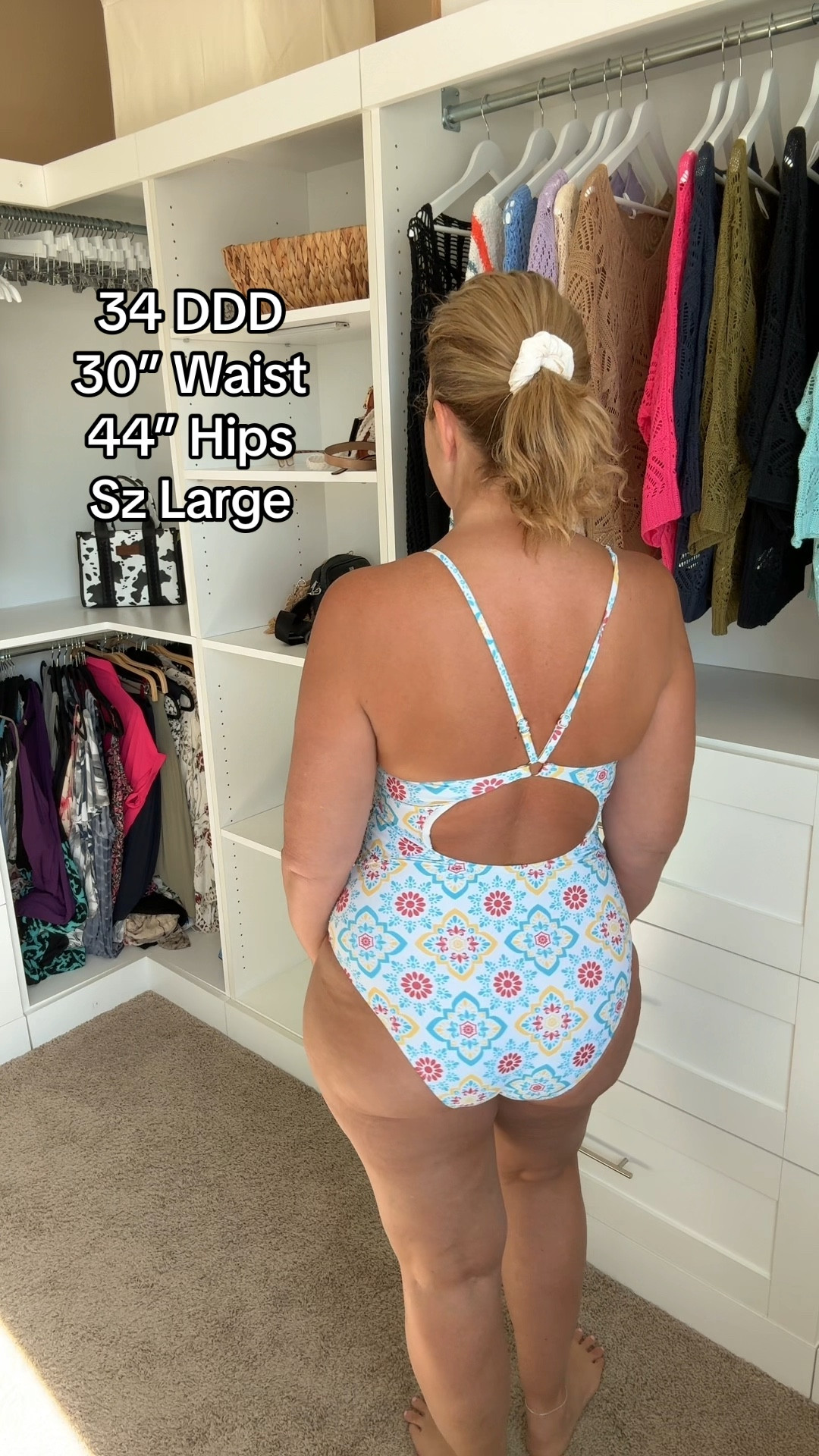 This one piece, Boho style swimsuit is cute while still providing good coverage,, and such a cute pattern. The pads are removable and the straps are adjustable..

#LTKOver40 #LTKMidsize #LTKSwim