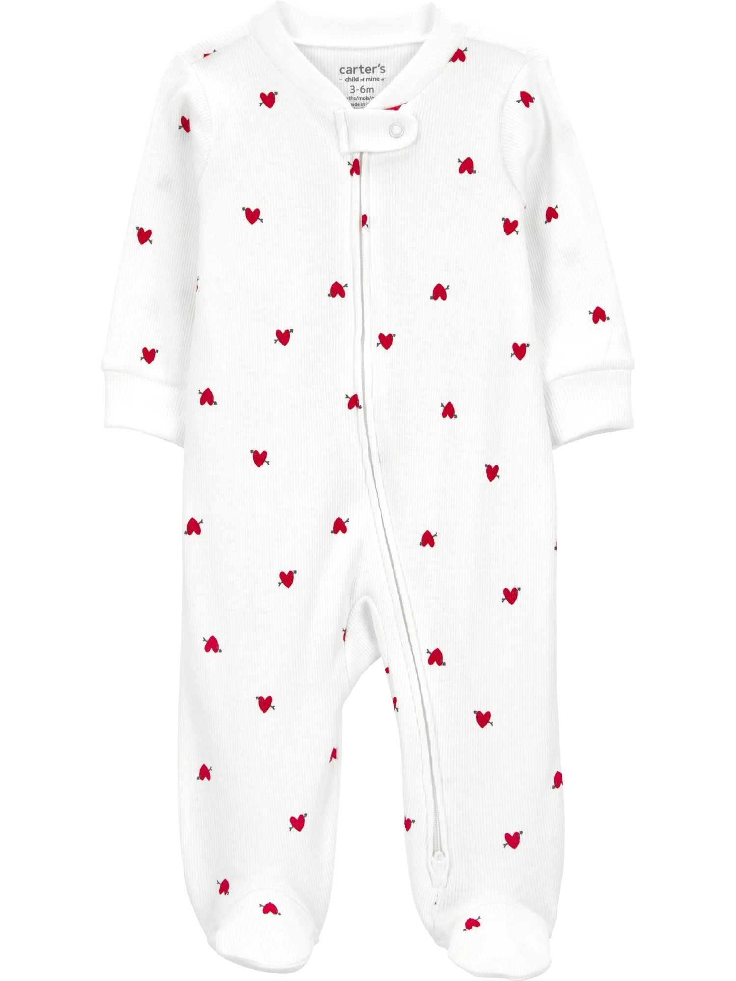 Carter's Child of Mine Baby Valentine's Sleep 'N Play, Sizes Newborn-6/9 Months | Walmart (US)