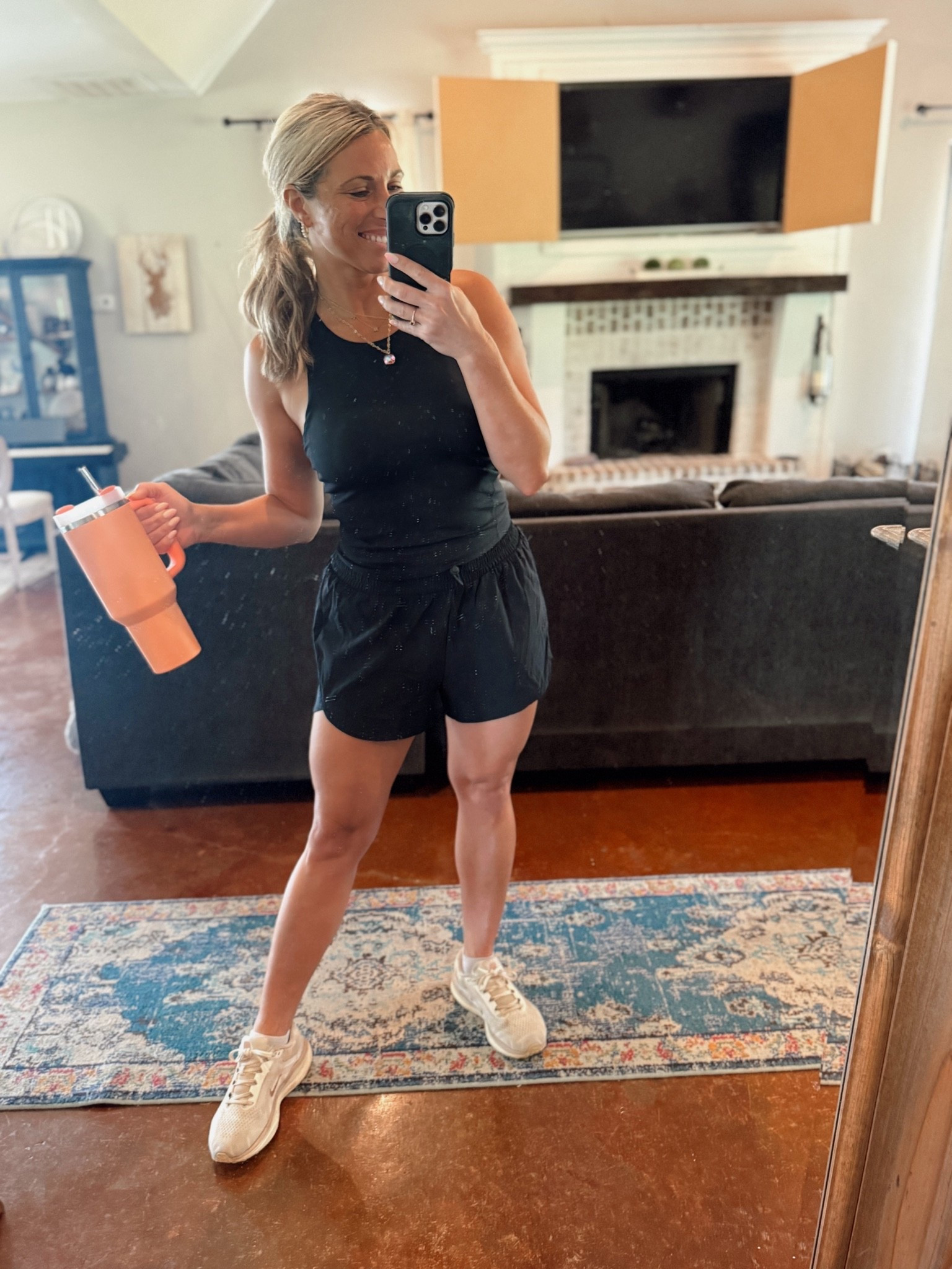 Absolute favorite workout clothes! They are affordable and so much more comfortable than my Nike shorts @Target 

Workout for today was a comfortable slower jog for 2.5 miles then walked a cool down .5 miles

30ish min of weights- today was an arm dumbbell workout, 10-15 reps & 3 sets of each…

✅ hammer curls
✅ overhead tricep extension (sitting down)
✅ lateral raises
✅ tricep kickbacks
✅ dumbbell rows

Used plexus slim & active in my cup🥰

#LTKfitnessgoals #LTKActive #LTKOver40